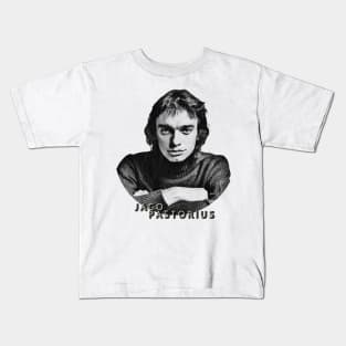 Retro Jaco Pastorius Kids T-Shirt